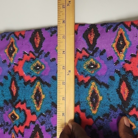 Handmade Reversible fleece-liked cotton fabric and denim zipper  Front clossure - Picture 12 of 13